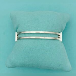 Tiffany & Co. Frank Gehry Axis Bracelet Hinged Bangle